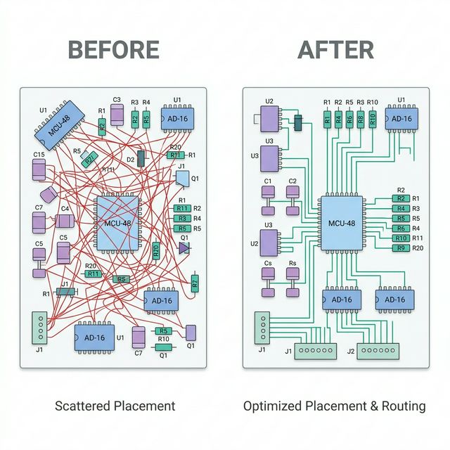AI vs Random Placement